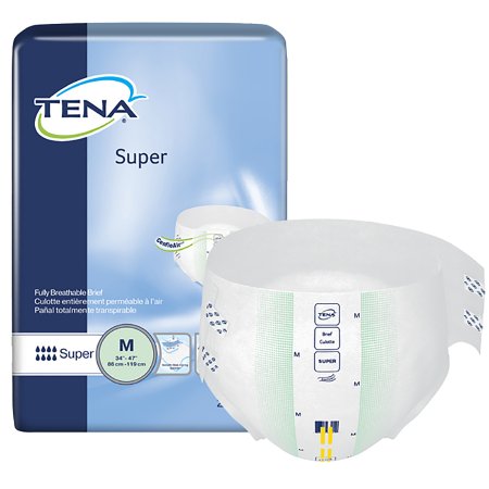 Brief Unisex Adult Incontinence Brief TENA® Supe .. .  .  